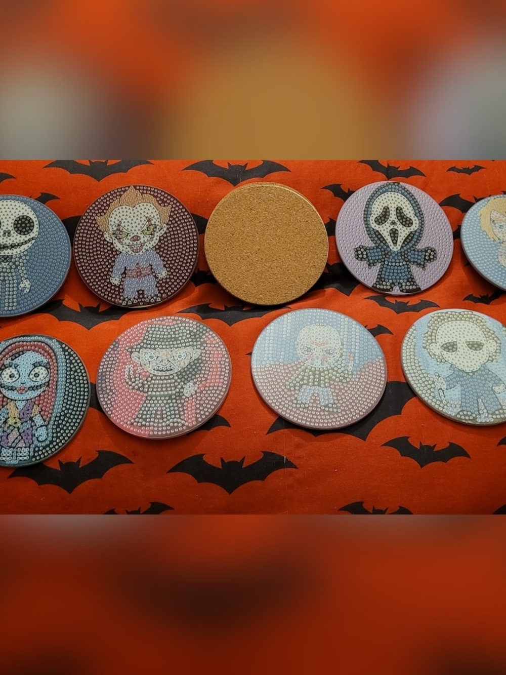 Diamond Paint ~ Makes 8 Different Diamond Art Coasters